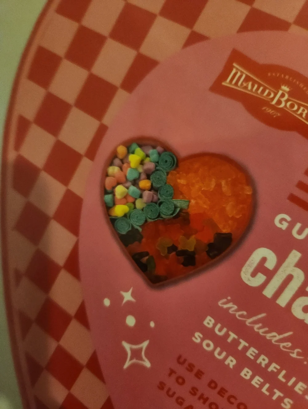 Maud Borup 1Lb Gummy Charcuterie Heart Box